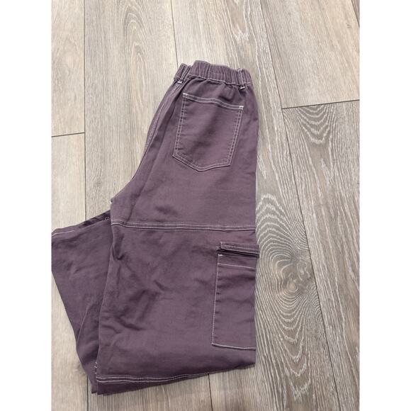 Forever 21 Plum Cargo Pants XL - Picture 7 of 7
